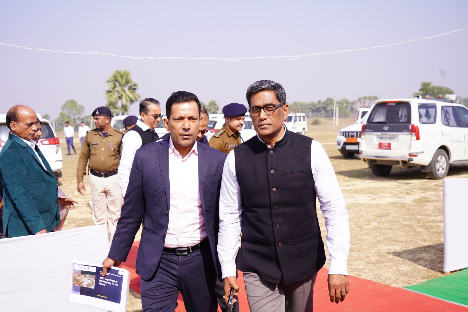 Bihar Chief Secretary Inspects Gaya Industrial Township