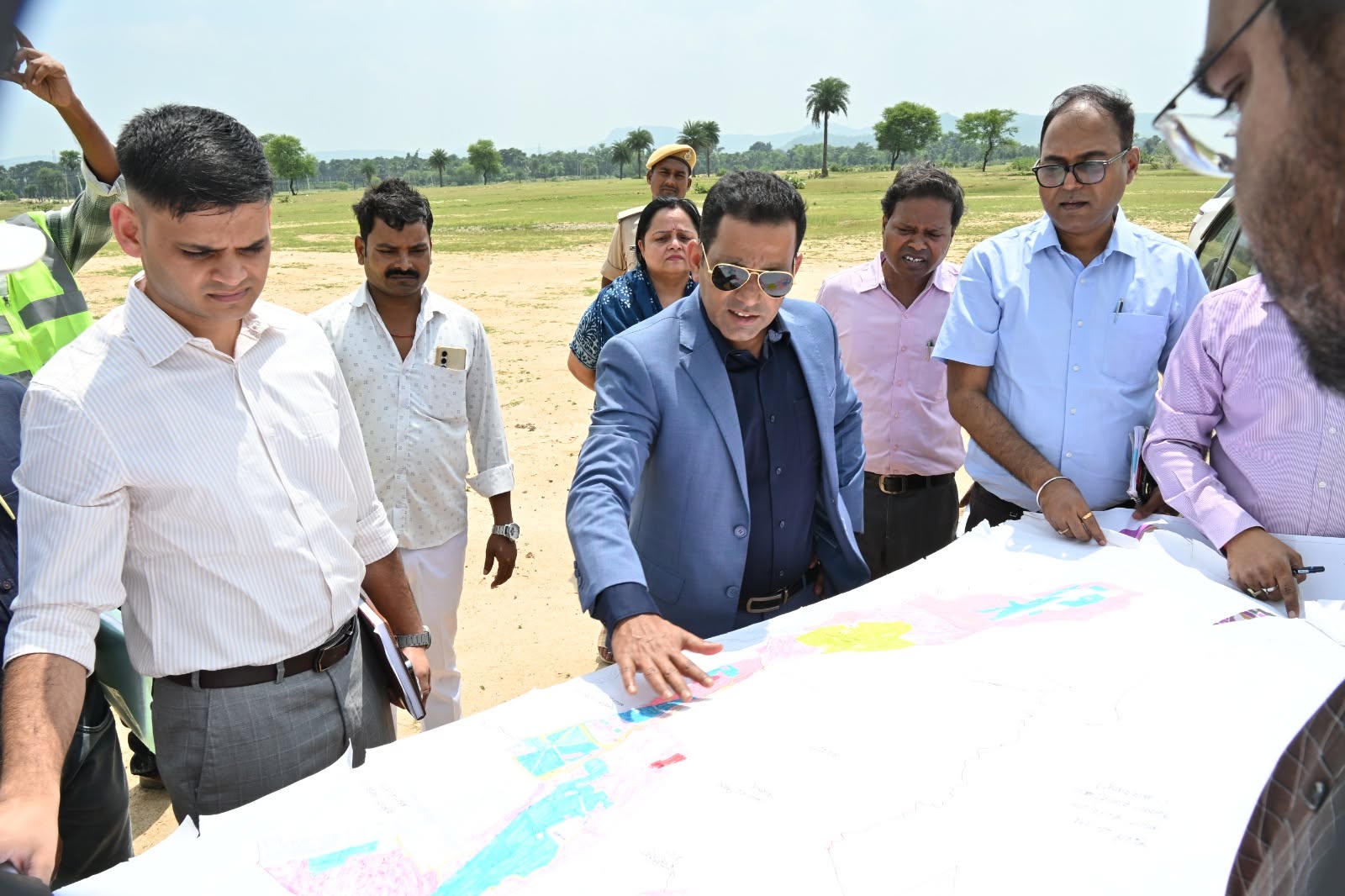 Shri Kundan Kumar, Secretary, Industries Department, Government of Bihar, reviewed the ongoing development and infrastructure works at IMC Gaya, assessing their progress, quality and timelines.